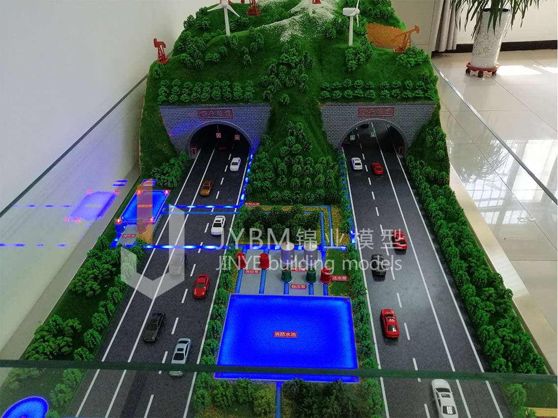 第二張楊井隧道消防系統模型照片