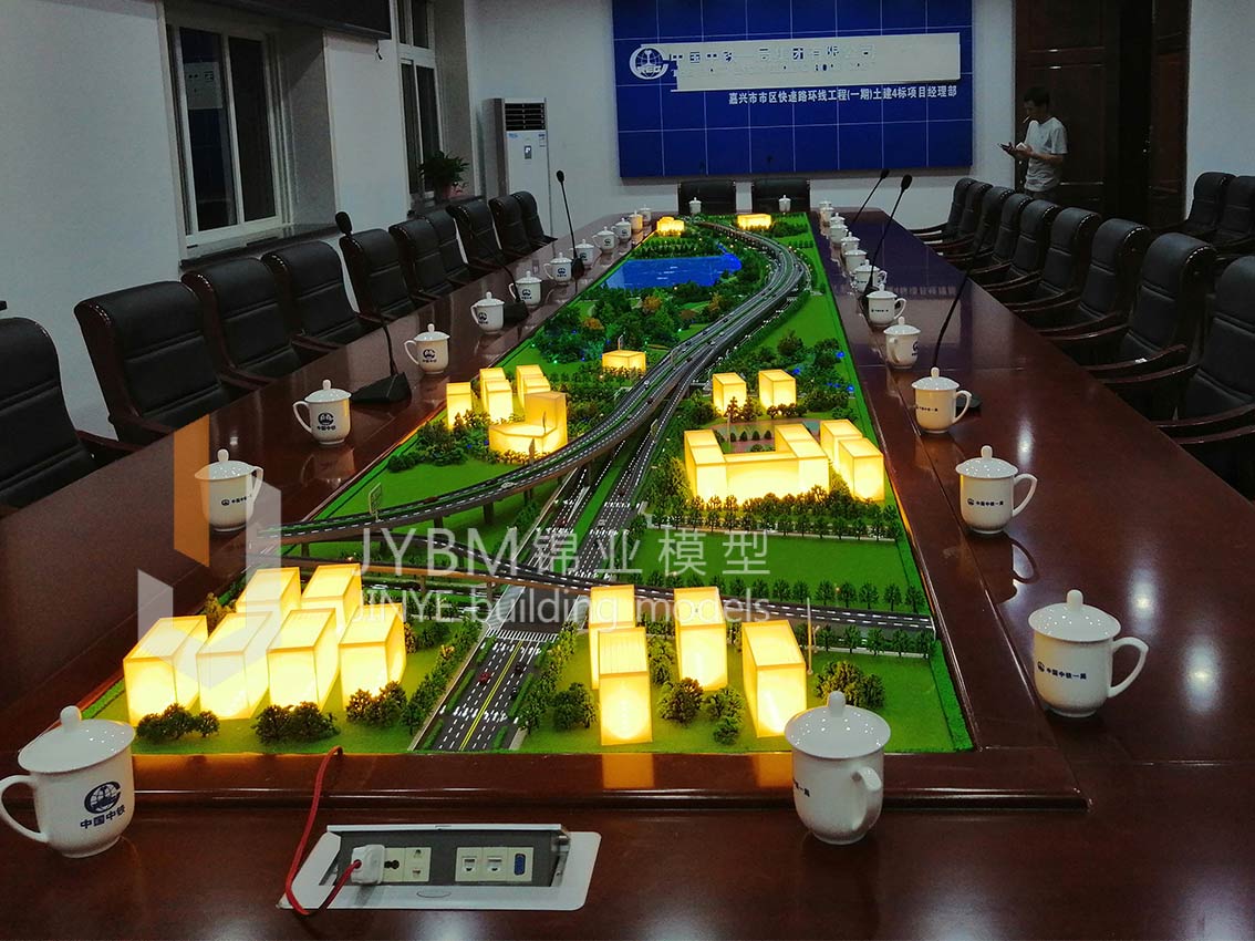 嘉興市快速路環線工程一期4標模型照片